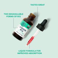 Vimergy Vitamins & Supplements Organic Liquid B12