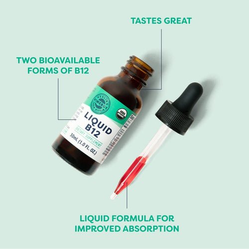 Vimergy Vitamins & Supplements Organic Liquid B12